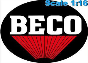 BECO Pré-Cut Decals Scale 1:16