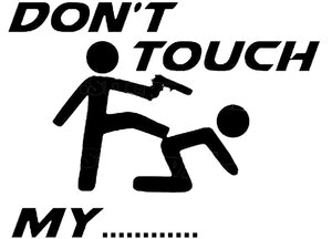 DON'T TOUCH MY...