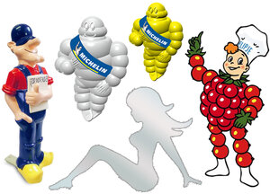 Michelinpop, Flipje, Opa, Naked Lady etc.