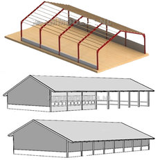 Cabanes et étables