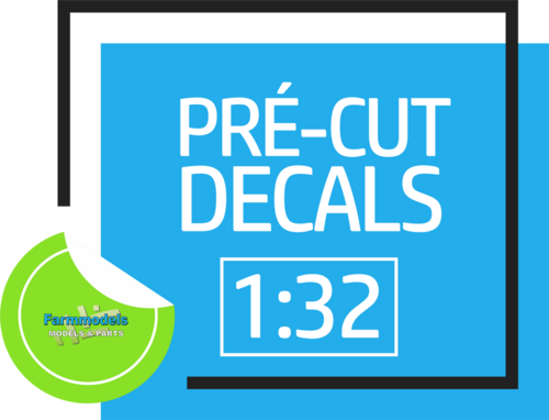 Pré-Cut Decals Assortiment  1:32
