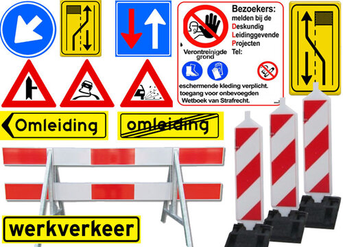 Work / Road signs