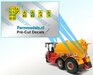 5x Gevarenstickers Vervaet mesttank originele afbeeldingen Pré-Cut Decals 1:32 Farmmodels.nl