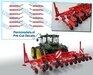 12x MONOPILL e-drive II (Kverneland) logo op Transparant (6x links & 6x rechts) Pré-Cut Decals 1:32 Farmmodels.nl