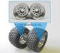Ø 23 mm: 2x aluminium gedraaide velgen Zonder Michelin Cargo X Bib 710/50 R30.5 ZONDER BANDEN 1:32