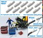 VOLUMEVOORDEEL: 10x MAN koppelingen, geschikt voor hydroliek leiding van Ø 1 mm  3D geprint kunststof aluminium gespoten geleverd  1:32     