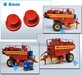 2x Naafdop Ø 8mm  Resin, KRAMPE ROOD  (Vicon HP1600 Margemodels ROOD) gespoten geleverd  1:32  Farmmodels 