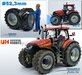 Ø 52.3 x 24.2 mm: CASE PUMA 260/ NH T7.300 BLUE POWER UH: 2x Brede Banden + ALU. Velgen ALUMINIUM METALIC Gespoten 1:32 Farmmodels Custom Line Series  