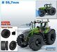 Ø 56.7 x 26.1 mm: FENDT 942 Wiking: 2x Michelin Axiobib2 Banden + RESIN Velgen ZWART GLANS Gespoten geleverd 1:32    Farmmodels Premium Line Series  
