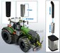 Beschermkap voor Uitlaat ZWART GLANS gespoten Ø 6,6 mm x 17 mm, geschikt voor uitlaat serie met Ø 4,2 mm en perfect voor de Fendt 1050 Gen2 van Wiking  1:32  