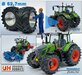 Ø 61.7x 29.9 mm: Fendt 620 UH: 2x Brede banden + ALUMINIUM velgen BLANK geleverd 1:32 Farmmodels Custom Line Series 