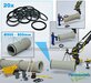 20x RUBBER RIOOLBUIS AFDICHTINGSRINGEN (Geschikt voor Rioolbuis Binnenmaat 1:1 = Ø500mm & Ø800mm)   1:32    