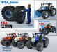 Ø 54.8 x 25.8 mm: CASE-STEYR-NH: 2x Michelin Axiobib2 Banden + RESIN Velgen BLANK Geleverd 1:32  Farmmodels Prem. Line Series 