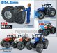 Ø 54.8 x 25.8 mm: CASE-STEYR-NH: 2x Michelin Axiobib2 Banden + Resin Velgen ALU-METALIC gespoten geleverd 1:32  Farmmodels Prem. Line Series 