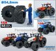 Ø 54.8 x 25.8 mm: CASE-STEYR-NH: 2x Michelin Axiobib2 Banden + Resin Velgen ZWART GLANS gespoten geleverd 1:32  Farmmodels Prem. Line Series 