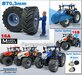 Ø 70.3 x 30.4 mm: CASE-STEYR-NH: 2x Michelin Axiobib2 Banden + RESIN Velgen BLANK Geleverd 1:32  Farmmodels Prem. Line Series 