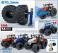 Ø 70.3 x 30.4 mm: CASE-STEYR-NH: 2x Michelin Axiobib2 Banden + Resin Velgen ZWART GLANS gespoten geleverd 1:32  Farmmodels Prem. Line Series 