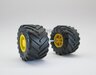 Ø 53.1 x 31 mm: 2x Michelin MEGA X-BIB Ø 53.1 mm (Gele velgen Ropa klein achterbanden)   1:32