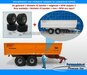 BOUWKIT: Jan Veenhuis Tandem as Landbouw Kipper JVLK 19000 1:32 