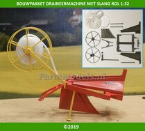 BOUWKIT: Draineer ploeg/ machine   1:32    03115 