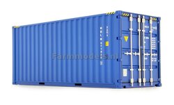 BLUE 20ft. freight Container 1:32 Marge Models  2323-01  