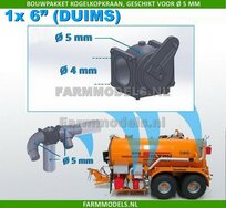 BOUWKIT: 1x Ø 5 mm 6