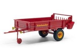 Schuitemaker SMS trailer met strooiunit 1:32 Universal Hobbies UH6496      