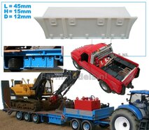 Opbergkist 3 deurs Kunststof  45mm x 15mm x 12mm 1:32 