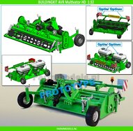 BOUWKIT: AVR MULTIVATOR HD Volveldsfrees/ frontfrees LET OP: BLANK geleverd, zelf in kleur zetten 1:32  LEVERBAAR BEGIN NOVEMBER 2025