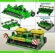 BOUWKIT: AVR MULTIVATOR HD Volveldsfrees/ frontfrees LET OP: BLANK geleverd, zelf in kleur zetten 1:32  LEVERBAAR NOVEMBER 2025