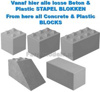 Vanaf hier alle LOSSE BETON STAPEL BLOKKEN 1:32    