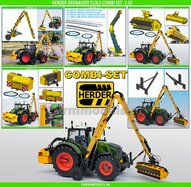 COMBI-DEAL BOUWKIT: Complete HERDER GRENADIER 513LS SET  nrs 630201 + 630203 + 630205 + 630207 + 630211  1:32   NB2B   