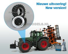 Inlegring verbreder vooras + Brede vooras Banden, geschikt voor Fendt 822/824/ 926 GEN I. WeiseToys               