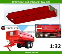 BOUWKIT: Opzetschot HOOG voor BECO Super 1800 van AT  1:32