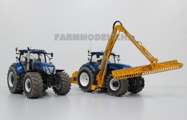 502. Tebbe Universeel strooier HS 220 met New Holland T7.270 Blue Power