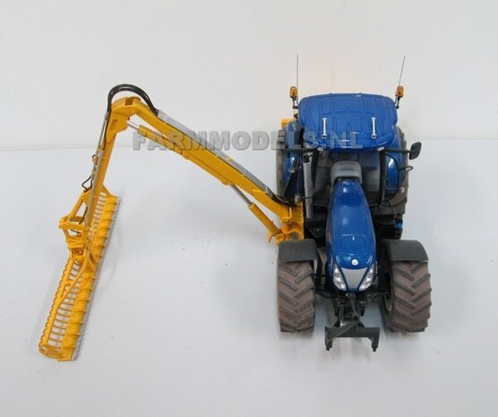 502. Tebbe Universeel strooier HS 220 met New Holland T7.270 Blue Power