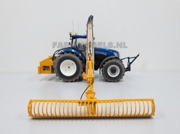 502. Tebbe Universeel strooier HS 220 met New Holland T7.270 Blue Power