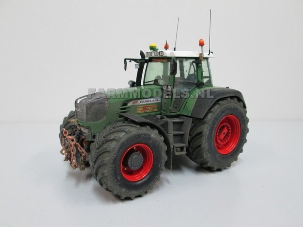 Fendt 926/930 Aluminium achteras velg BLANK + Vredestein Traxion XXL 800/70R38 brede banden 1:32                    