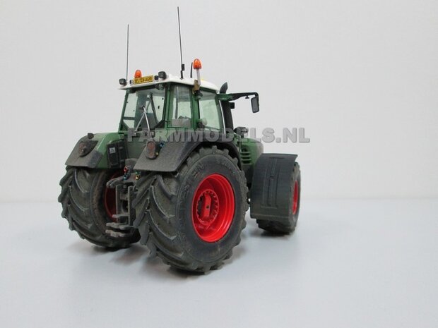 Fendt 926/930 Aluminium achteras velg BLANK + Vredestein Traxion XXL 800/70R38 brede banden 1:32                    