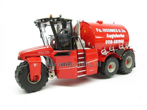 ND-VERVAET Hydro Trike XL, RED TANK + HOUMES &amp; Zn LOGO 1:32 Marge Models  MM1819-HOUMES-5