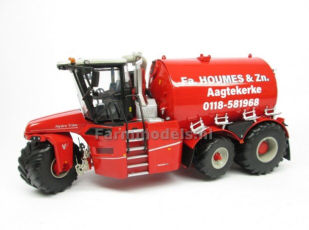 ND-VERVAET Hydro Trike XL, RED TANK + HOUMES &amp; Zn LOGO 1:32 Marge Models  MM1819-HOUMES-5