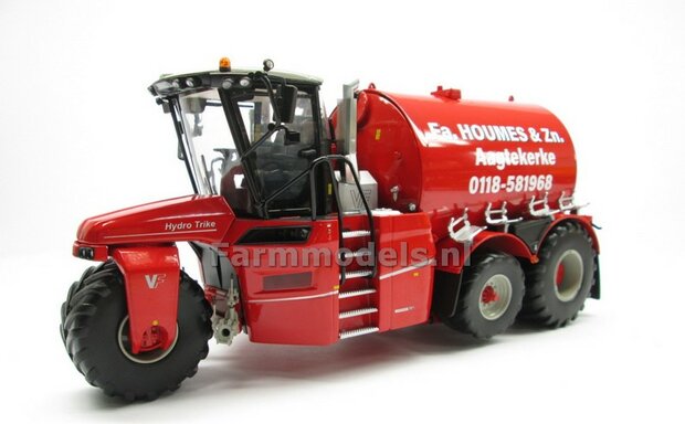 ND-VERVAET Hydro Trike XL, RED TANK + HOUMES &amp; Zn LOGO 1:32 Marge Models  MM1819-HOUMES-5