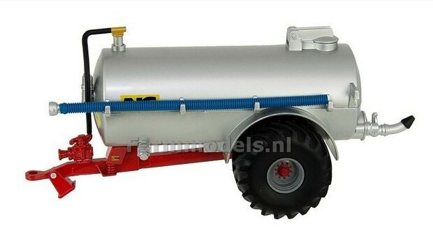 NC Beervat ZILVER Giertank - Mesttank - Brede banden 1:32 Britains BR43238  