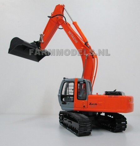 Afwerkbak 115 mm breed, voor snelwisselset 68000-68025 Rupskraan ROS New Holland / Hitachi / etc. 1:32           