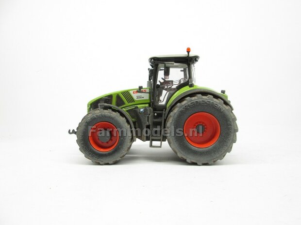 VOORBEELD FOTOS Rebuilt &amp; Dirty Claas Axion 950 VREDESTEIN + STOFLOOK 1:32 Wiking WK77314-RD