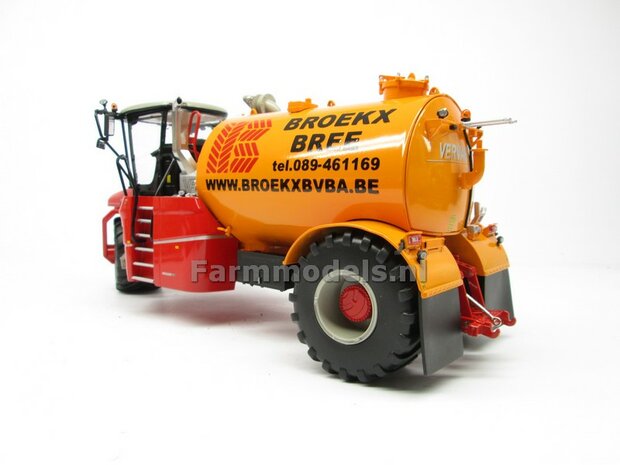 ND-VERVAET Hydro Trike, YELLOW TANK + BROEKX LOGO 1:32 Marge Models  MM1819-BROEKX-3