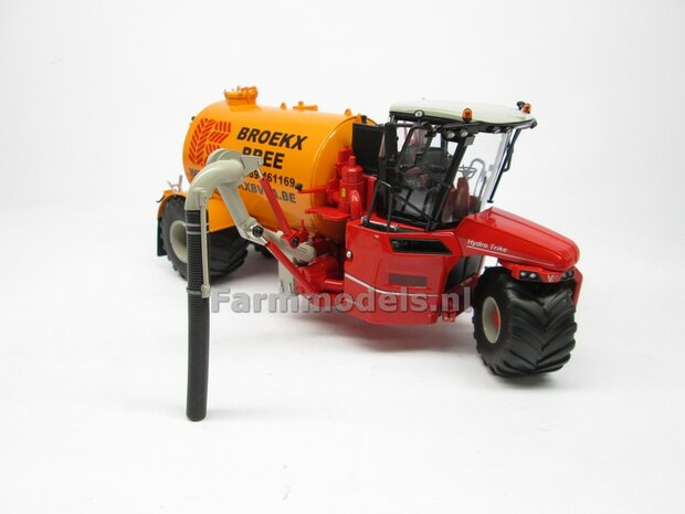 ND-VERVAET Hydro Trike, YELLOW TANK + BROEKX LOGO 1:32 Marge Models  MM1819-BROEKX-3