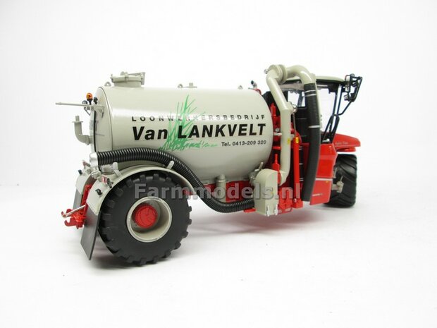 Rebuilt &amp; ND-VERVAET Hydro Trike, Vervaet GRAY TANK + Van Lankvelt LOGO 1:32 Marge Models  MM1819-VANLANKVELT-3