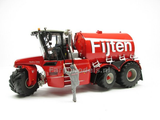 ND-VERVAET Hydro Trike XL, RED TANK + FIJTEN Logo&#039;s 1:32 Marge Models  MM1819-FIJTEN-5