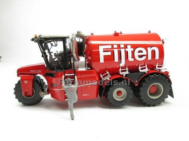 ND-VERVAET Hydro Trike XL, RED TANK + FIJTEN Logo&#039;s 1:32 Marge Models  MM1819-FIJTEN-5